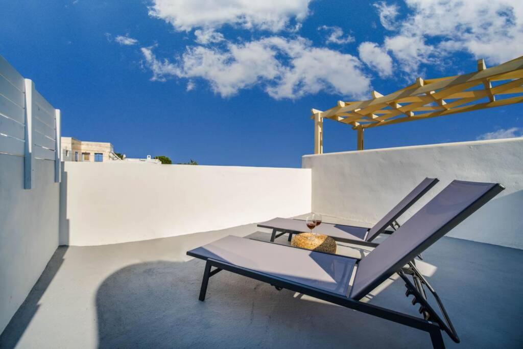 Villa Brouzos- Maisonette With Sea & Mountain View Emporio  Exterior foto
