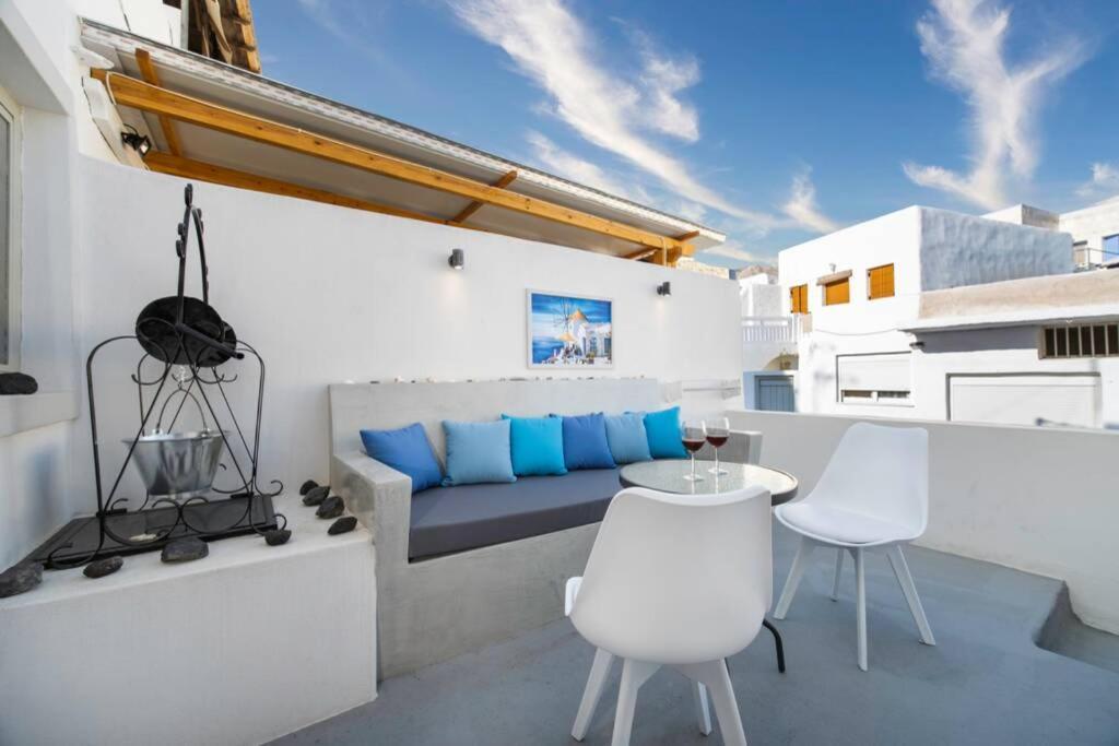 Villa Brouzos- Maisonette With Sea & Mountain View Emporio  Exterior foto